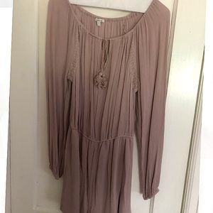 Charlotte Russe Mauve Romper Size M